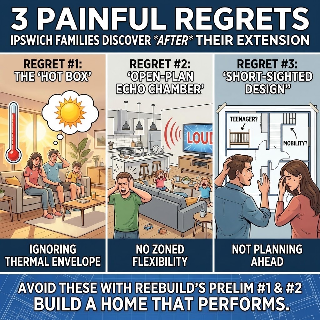 3 Painful Regrets Ipswich Families Only Discover After Their Home Extension is Complete